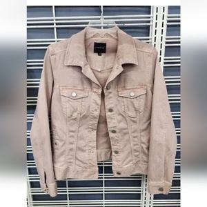 LIVERPOOL JEAN JACKET BLUSH SZ M